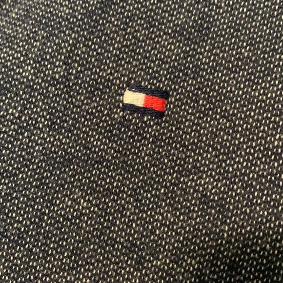 Men’s Navy Tommy Hilfiger button-up cardigan. - Picture 2 of 5